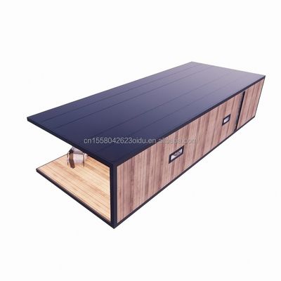 Acciaio galvanizzato flessibile portatile modulare 2-3 camere da letto Prefabbricato Flat Pack Mobile Cabina giardino Alberghi Ville Case pronte a disposizione