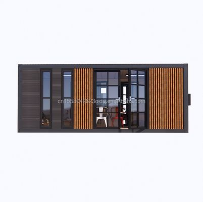 Moderno 2 camere da letto Contenitore in acciaio espandibile Casa Prefabbricata Design per l'applicazione del centro commerciale Varianti di colore personalizzate