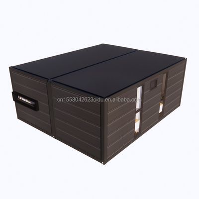 Moderno 2 camere da letto Contenitore in acciaio espandibile Casa Prefabbricata Design per l'applicazione del centro commerciale Varianti di colore personalizzate