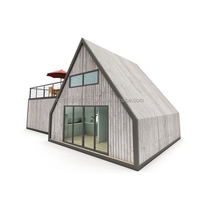 Colore personalizzato UE Casa di container moderna Prefabbricata Piccola casa portatile Case modulari Villa in acciaio leggero Case prefabbricate