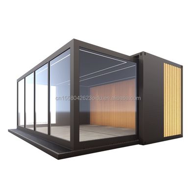 Struttura principale tubi quadrati in acciaio galvanizzato 20ft 40ft portacontainer estensibile per due camere da letto in Australia