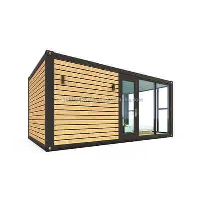 Colore personalizzato Moderno lusso Piccolo 20ft 40ft Prefabbricato Casa di legno mobile contenitore in acciaio leggero Casa prefabbricata Appartamento per esterni