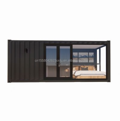 50/75/100mm Wave Sandwich Panel Parete Moderno 20ft UE Case prefabbricate Container Casa di legno Giardino indipendente Appartamento per hotel
