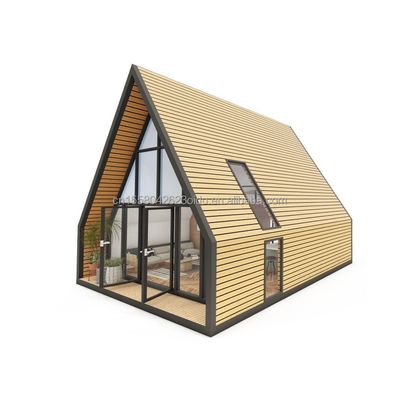 Struttura in acciaio triangolare moderna UE Flat Pack Container House Design per case in legno entro 20 piedi o 40 piedi Applicazione Mall