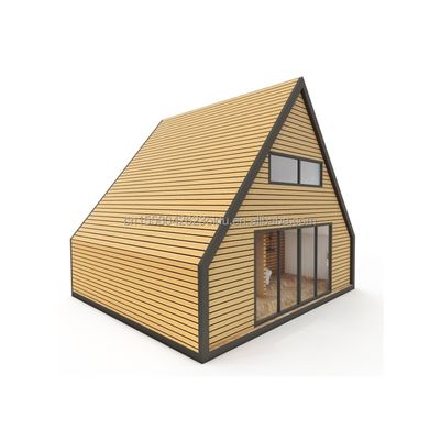 Struttura in acciaio triangolare moderna UE Flat Pack Container House Design per case in legno entro 20 piedi o 40 piedi Applicazione Mall