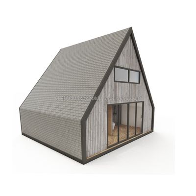 Struttura in acciaio triangolare moderna UE Flat Pack Container House Design per case in legno entro 20 piedi o 40 piedi Applicazione Mall