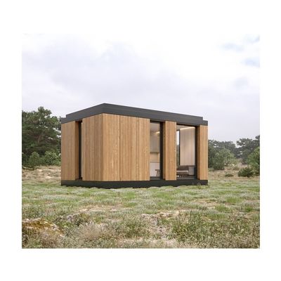 Moderno UE 20ft Assemblaggio rapido Case in legno Container Hotel Negozio per ufficio in colore personalizzato