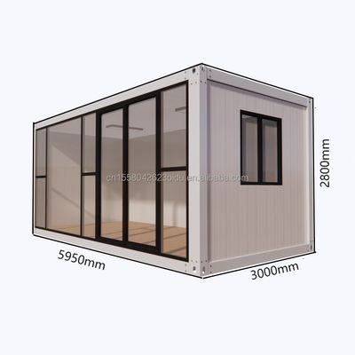 Edificio per uffici in stile moderno per hotel resort realizzato con struttura in acciaio prefabbricata e pane sandwich