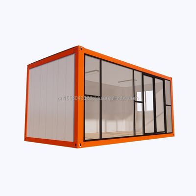 Edificio per uffici in stile moderno per hotel resort realizzato con struttura in acciaio prefabbricata e pane sandwich