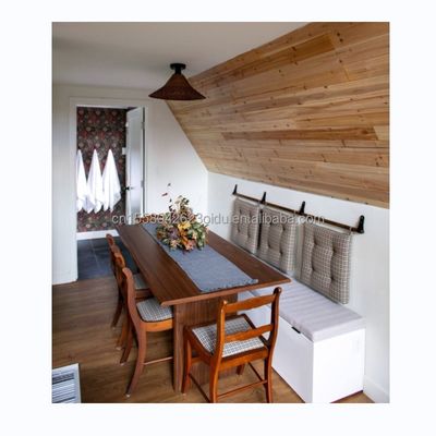 Contenitore da 20 o 40 piedi Moderno design UE Forma triangolare Struttura in acciaio Case in legno con struttura in acciaio a forma di A Camera cornice