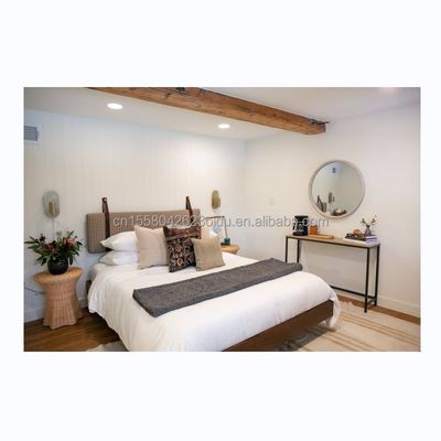 Contenitore da 20 o 40 piedi Moderno design UE Forma triangolare Struttura in acciaio Case in legno con struttura in acciaio a forma di A Camera cornice