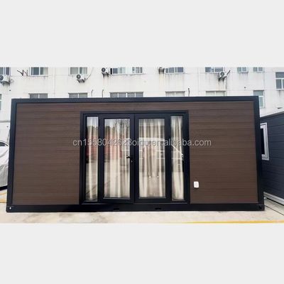 EU 20ft Case in legno Case prefabbricate Struttura in acciaio galvanizzato Casa prefabbricata moderna di lusso per in colore personalizzato
