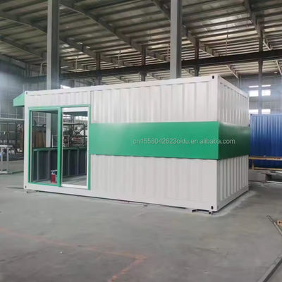 Moderno 20 FT 40 FT Prefabbricato Home Container Legno Prefabbricato Outdoor Ristorante Coffee Bar per colore personalizzato