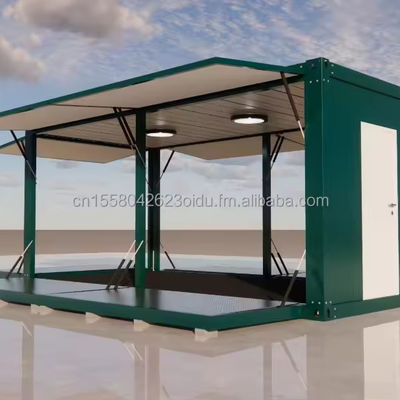 Moderno 20 FT 40 FT Prefabbricato Home Container Legno Prefabbricato Outdoor Ristorante Coffee Bar per colore personalizzato