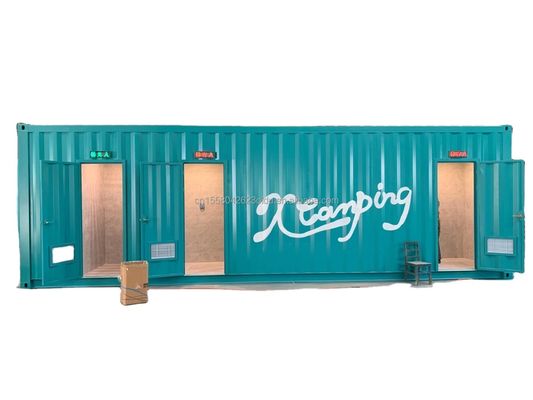 Moderno 20 FT 40 FT Prefabbricato Home Container Legno Prefabbricato Outdoor Ristorante Coffee Bar per colore personalizzato