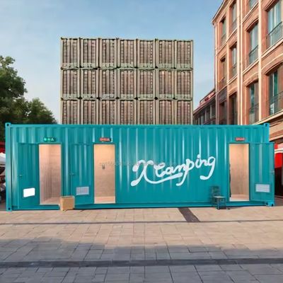 40 FT Casa prefabbricata in acciaio espandibile per contenitori mobili personalizzabili