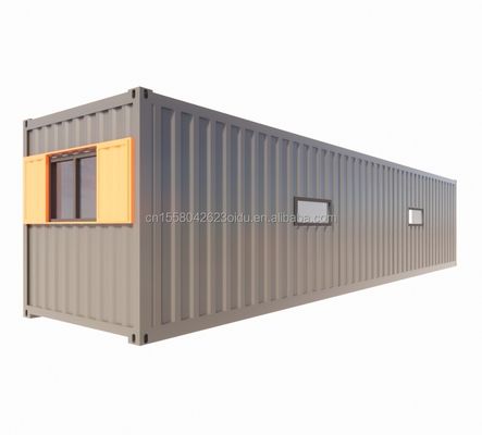 40ft Container Appartamento Modulare Case in legno finite Personalizzate Colore Indipendente Appartamento per studenti Casa prefabbricata