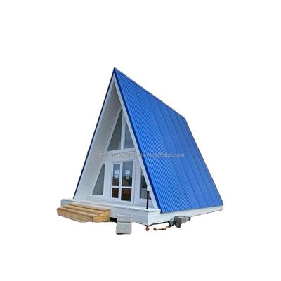 Moderna casa mobile modulare con porta a pannello sandwich con contenitore di imballaggio piatto prefabbricato da 20 piedi nell'Unione europea