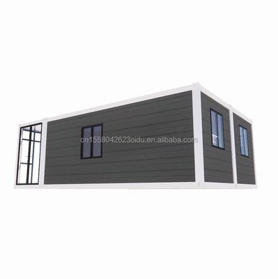 Struttura in acciaio Cornice saldata EU Luxury 20FT Combinazione Contenitore di imballaggio piatto 2 camere da letto Famiglia residenziale Casa mobile