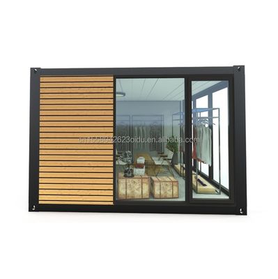 Aluminio Legato Finestre di lusso Moderno Display Cabinet in Legno per Appartamento o Casa Vacanze