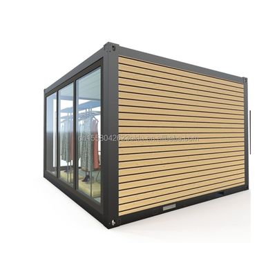 Aluminio Legato Finestre di lusso Moderno Display Cabinet in Legno per Appartamento o Casa Vacanze