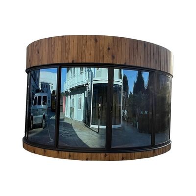 Case in legno EU Australia Standard Container Ufficio Residenziale Giardino circolare Casa integrata con vari materiali