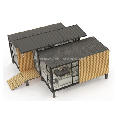 Container distaccabile 20ft Luxury Modular Prefabricated Container House per il design di hotel moderno e contenitore di lusso pieghevole
