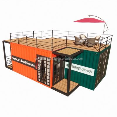 Casa prefabbricata modulare per hotel Container case con bagno e cucina per hotel