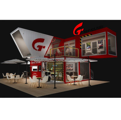 Colore personalizzato Casa prefabbricata modulare mobile moderna facile da installare Contenitore smontabile prefabbricato