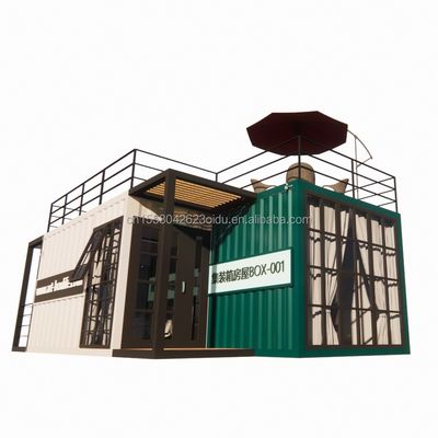 Casa prefabbricata modulare per hotel Container case con bagno e cucina per hotel