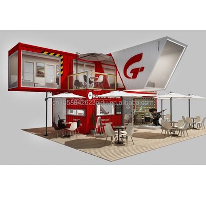 Colore personalizzato Casa prefabbricata modulare mobile moderna facile da installare Contenitore smontabile prefabbricato
