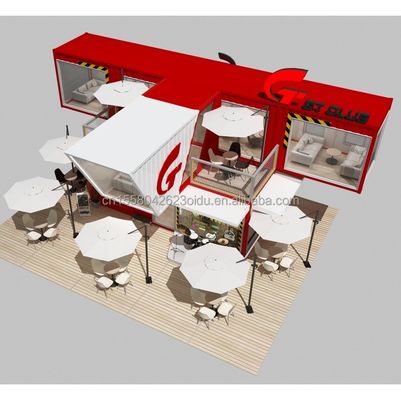 Colore personalizzato Casa prefabbricata modulare mobile moderna facile da installare Contenitore smontabile prefabbricato