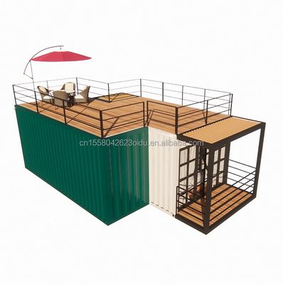 Casa prefabbricata modulare per hotel Container case con bagno e cucina per hotel