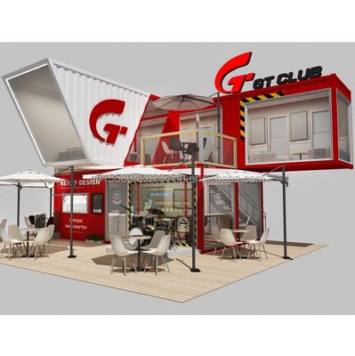 Colore personalizzato Casa prefabbricata modulare mobile moderna facile da installare Contenitore smontabile prefabbricato