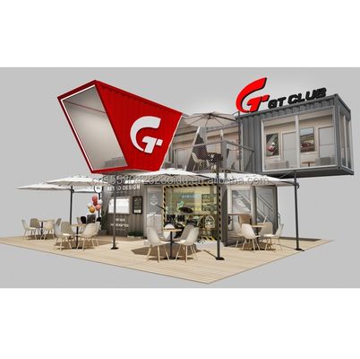 Colore personalizzato Casa prefabbricata modulare mobile moderna facile da installare Contenitore smontabile prefabbricato