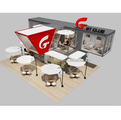 Colore personalizzato Casa prefabbricata modulare mobile moderna facile da installare Contenitore smontabile prefabbricato