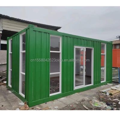 Hotel Resort Container House con 50/75/100 mm pannello sandwich ondulato e galvanizzato di acciaio piegatura 180g