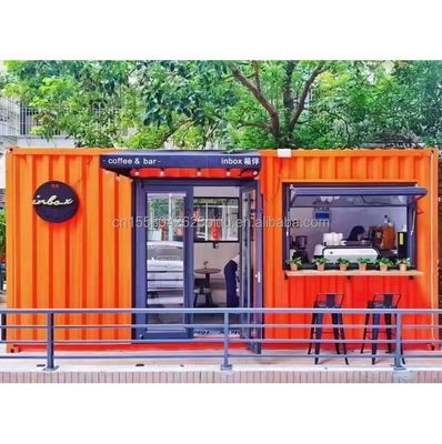 Hotel Resort Container House con 50/75/100 mm pannello sandwich ondulato e galvanizzato di acciaio piegatura 180g