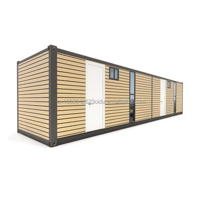 Hotel 40 piedi 2 camere da letto Living Container House Color personalizzato Prefabbricato Prefabbricato Modulare Piccolo Trasportabile Spedizione Case portatili