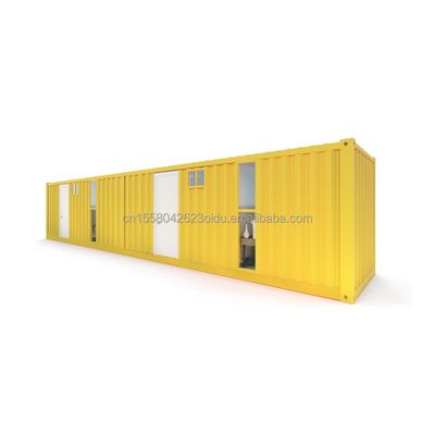 20ft Design Mobile Spedizione 40ft Container 4 camere da letto Residenziale Mini Lounge Hotel e colore personalizzato per l'hotel vendita
