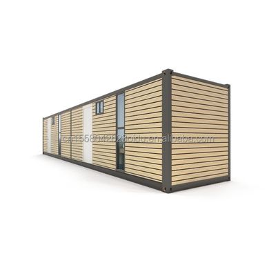 Container per spedizioni mobili con 4 camere da letto Residenziale Mini Lounge Parete 50/75/100mm Wave Sandwich Panel