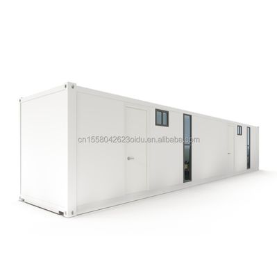 Container per spedizioni mobili con 4 camere da letto Residenziale Mini Lounge Parete 50/75/100mm Wave Sandwich Panel
