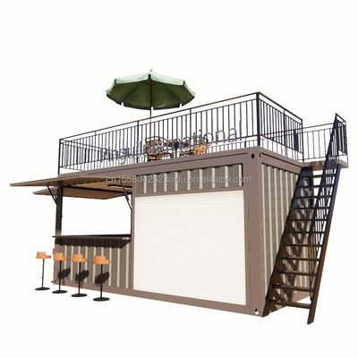 Contenitore portatile standard Casa prefabbricata in acciaio ufficio mobile 20ft portabili contenitore pieghevole casa per la sala attività