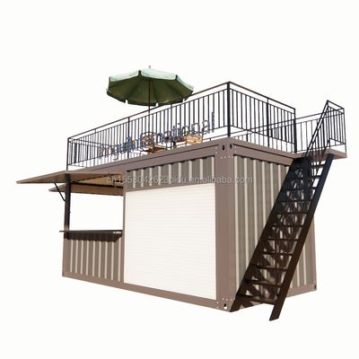 Contenitore portatile standard Casa prefabbricata in acciaio ufficio mobile 20ft portabili contenitore pieghevole casa per la sala attività