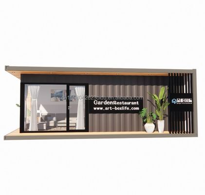 30ft portabile casa di contenitori in legno struttura in acciaio durevole per applicazioni marine