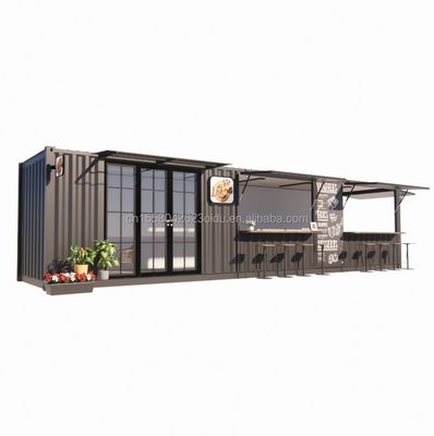 Soluzione per l'alloggio alberghiero Case in container modulari prefabbricate con finestre in lega di alluminio