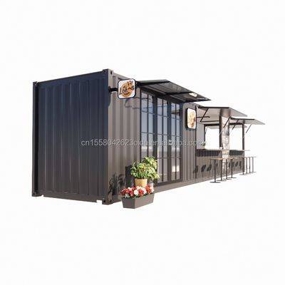 Soluzione per l'alloggio alberghiero Case in container modulari prefabbricate con finestre in lega di alluminio