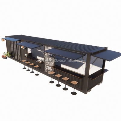 Soluzione per l'alloggio alberghiero Case in container modulari prefabbricate con finestre in lega di alluminio