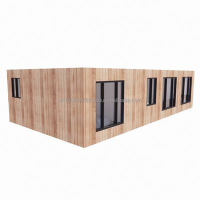 Colorato su misura Contenitore robusto a due piani Mini bar a 20 piedi Pop-up store con tubi quadrati in acciaio galvanizzato