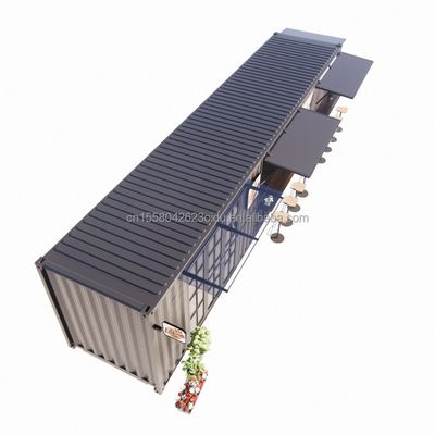 Soluzione per l'alloggio alberghiero Case in container modulari prefabbricate con finestre in lega di alluminio